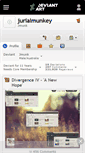 Mobile Screenshot of jurialmunkey.deviantart.com