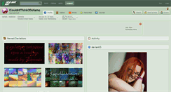 Desktop Screenshot of icouldntthinkofaname.deviantart.com