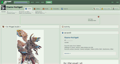 Desktop Screenshot of kisame-hoshigaki.deviantart.com