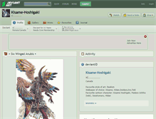 Tablet Screenshot of kisame-hoshigaki.deviantart.com