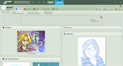 Desktop Screenshot of anacal.deviantart.com