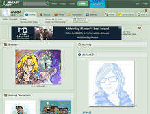 Tablet Screenshot of anacal.deviantart.com