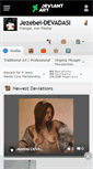 Mobile Screenshot of jezebel-devadasi.deviantart.com