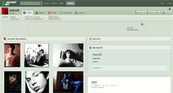 Desktop Screenshot of marceli.deviantart.com