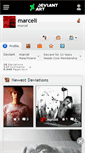Mobile Screenshot of marceli.deviantart.com