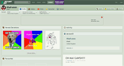 Desktop Screenshot of khail-anon.deviantart.com