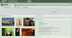 Desktop Screenshot of lumimi.deviantart.com