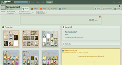 Desktop Screenshot of flaviacabralart.deviantart.com