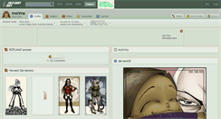 Desktop Screenshot of morima.deviantart.com