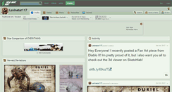 Desktop Screenshot of lexinator117.deviantart.com