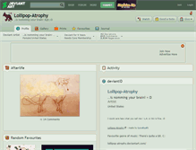 Tablet Screenshot of lollipop-atrophy.deviantart.com