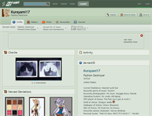 Tablet Screenshot of kurayami17.deviantart.com