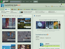 Tablet Screenshot of kuschelirmel-stock.deviantart.com