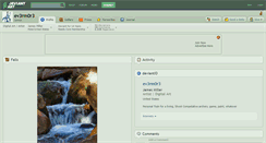 Desktop Screenshot of ev3rm0r3.deviantart.com