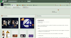 Desktop Screenshot of nala162024.deviantart.com
