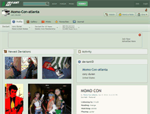 Tablet Screenshot of momo-con-atlanta.deviantart.com