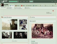 Tablet Screenshot of fenduk.deviantart.com
