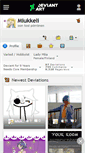Mobile Screenshot of miukkeli.deviantart.com