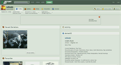 Desktop Screenshot of infinitii.deviantart.com