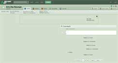 Desktop Screenshot of eric-the-rexman.deviantart.com