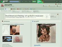 Tablet Screenshot of alannad396.deviantart.com