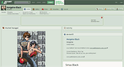 Desktop Screenshot of morgaine-black.deviantart.com