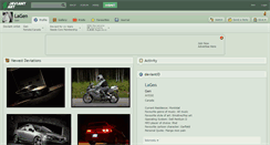 Desktop Screenshot of lagen.deviantart.com