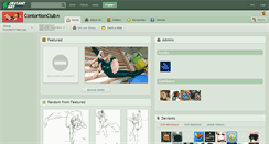 Desktop Screenshot of contortionclub.deviantart.com