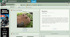 Desktop Screenshot of animal-group.deviantart.com