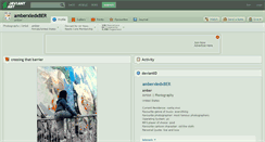 Desktop Screenshot of amberxledxber.deviantart.com
