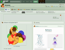 Tablet Screenshot of einsman.deviantart.com