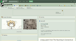 Desktop Screenshot of evil-squid-ink.deviantart.com