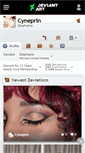 Mobile Screenshot of cyneprin.deviantart.com