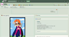 Desktop Screenshot of emiku.deviantart.com