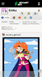 Mobile Screenshot of emiku.deviantart.com