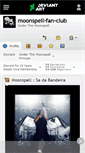 Mobile Screenshot of moonspell-fan-club.deviantart.com