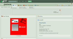 Desktop Screenshot of gimptutorial.deviantart.com