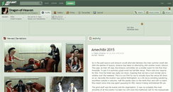 Desktop Screenshot of dragon-of-heaven.deviantart.com