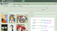 Desktop Screenshot of mewquiche.deviantart.com