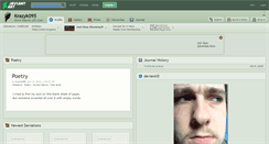 Desktop Screenshot of krazyk095.deviantart.com