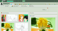 Desktop Screenshot of hatakekasumi.deviantart.com