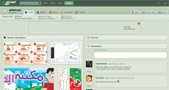 Desktop Screenshot of antonuos.deviantart.com