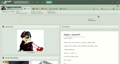 Desktop Screenshot of kagura-neechan.deviantart.com