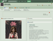 Tablet Screenshot of chibi-kaiba.deviantart.com