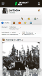 Mobile Screenshot of partodox.deviantart.com