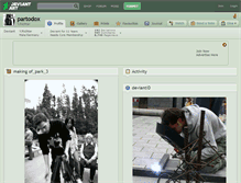 Tablet Screenshot of partodox.deviantart.com