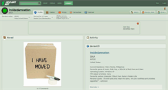 Desktop Screenshot of insidedamnation.deviantart.com