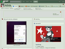 Tablet Screenshot of laushung.deviantart.com