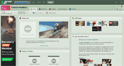 Desktop Screenshot of french-models.deviantart.com