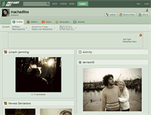 Tablet Screenshot of machaditos.deviantart.com
